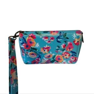 Wander Wallets Bloom Wristlet.Detachable wrist .